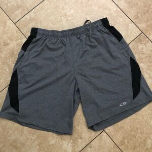 Champion Gray and Black Athletic Men's Shorts